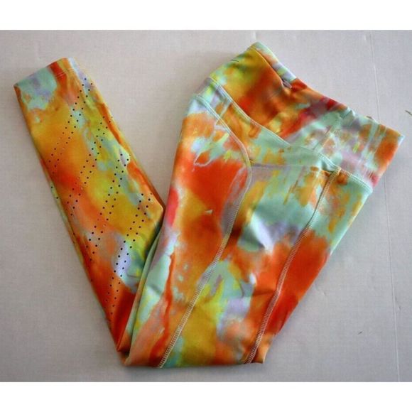 Nike DM7716 Women's Sz S Multicolor Epic Luxe Mid-Rise 7/8 Running Tights $110 - Picture 11 of 15